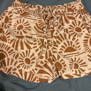 Stylish Patterned Women's Shorts size small